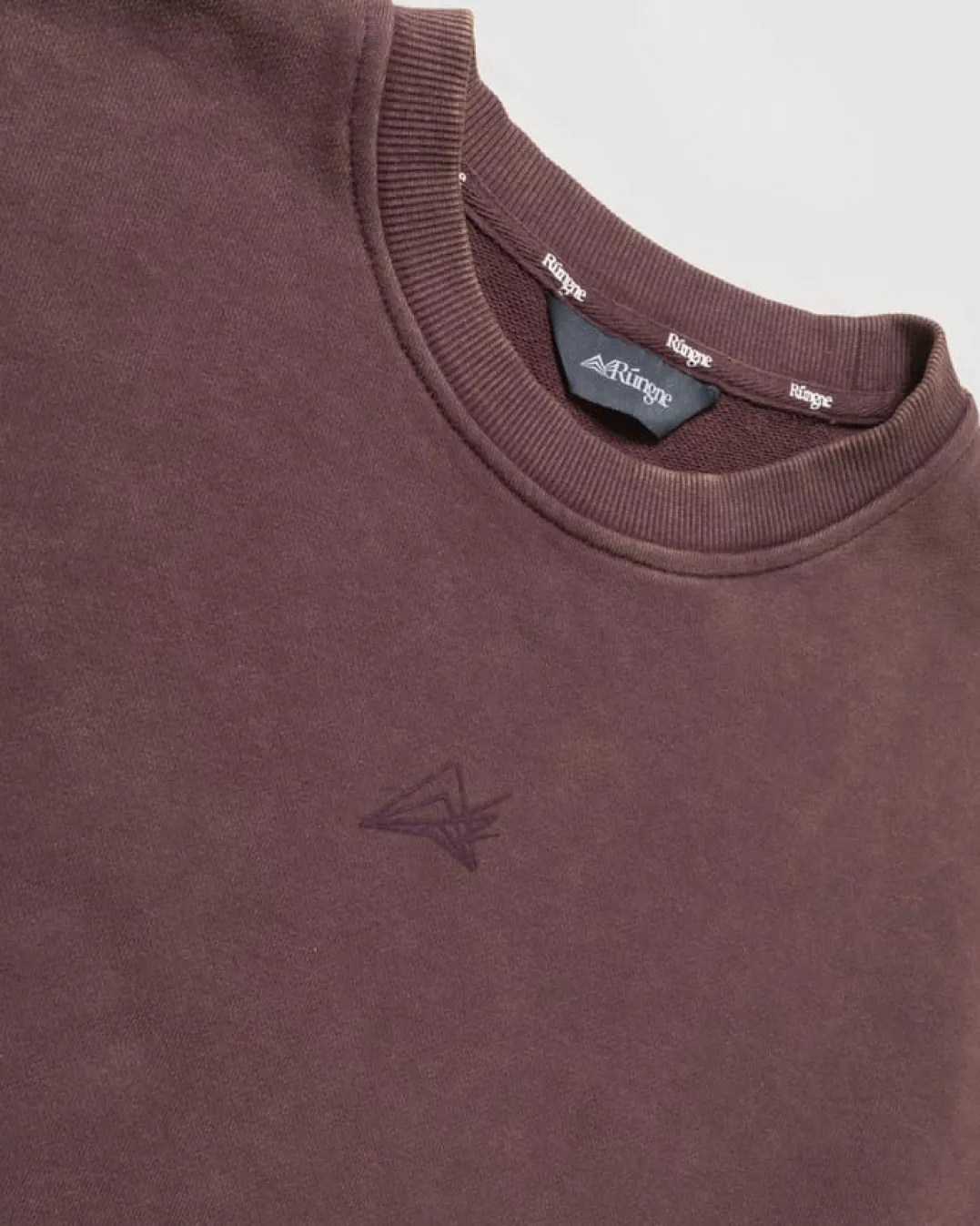 Rúngne Project Crewneck Aubergine