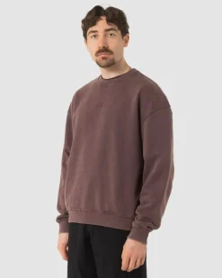 Rúngne Project Crewneck Aubergine