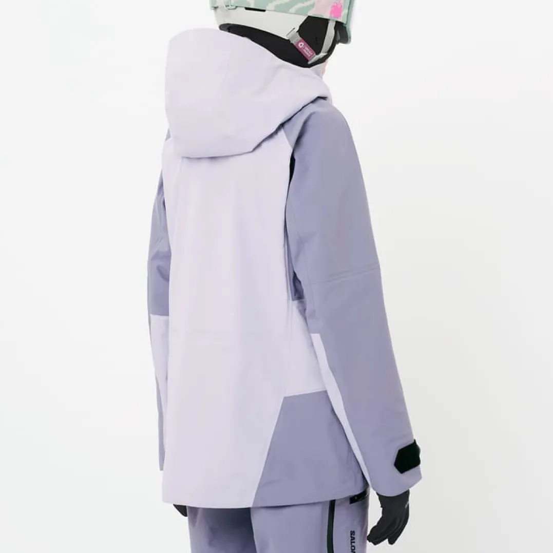 Salomon Absolute 3l Jkt W Cosmic Sky/Blue Granite