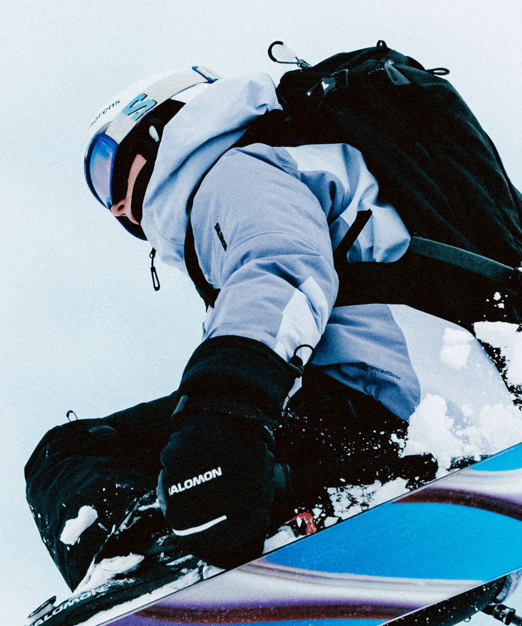 Salomon Absolute 3l Jkt W Cosmic Sky/Blue Granite