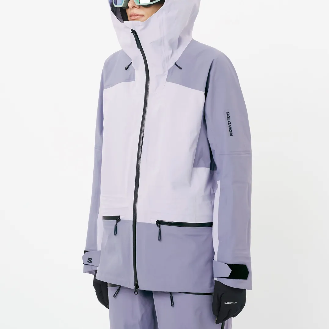 Salomon Absolute 3l Jkt W Cosmic Sky/Blue Granite