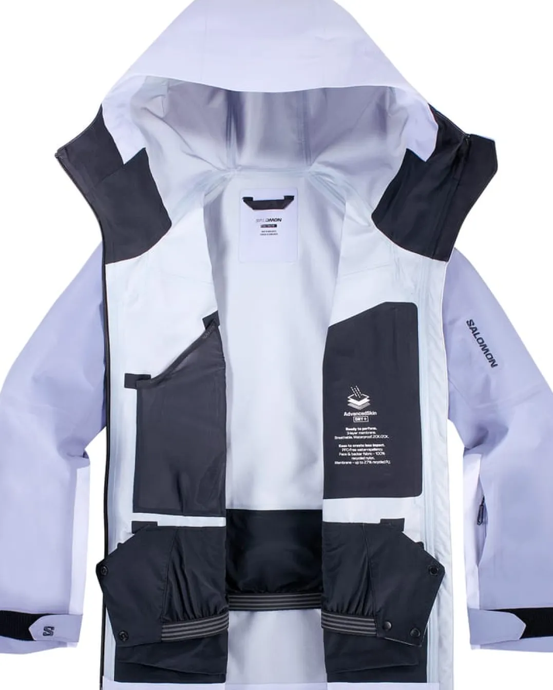 Salomon Absolute 3l Jkt W Cosmic Sky/Blue Granite