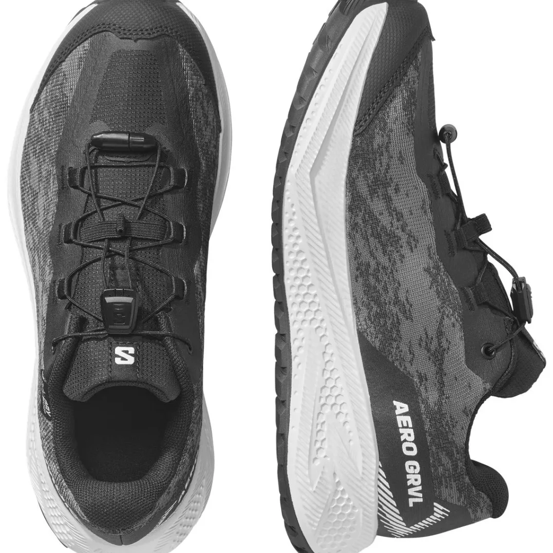 Salomon Aero Grvl Wp J Black / White / Black