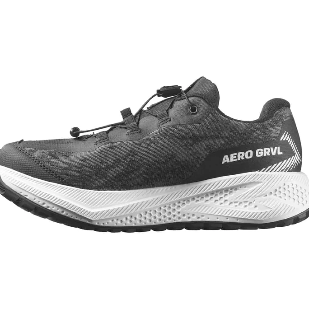 Salomon Aero Grvl Wp J Black / White / Black