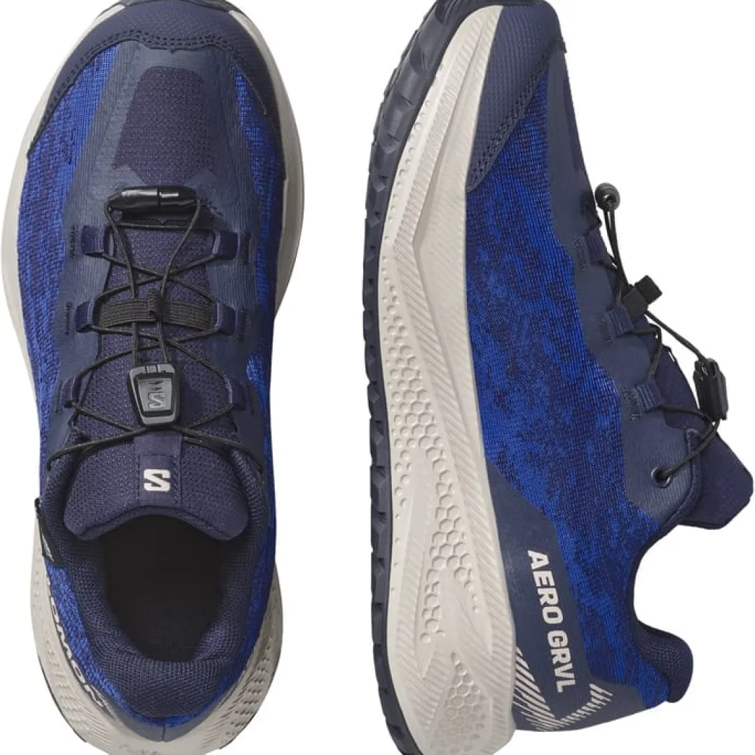 Salomon Aero Grvl Wp J Maritime Blue / Silver Cloud / Bluing