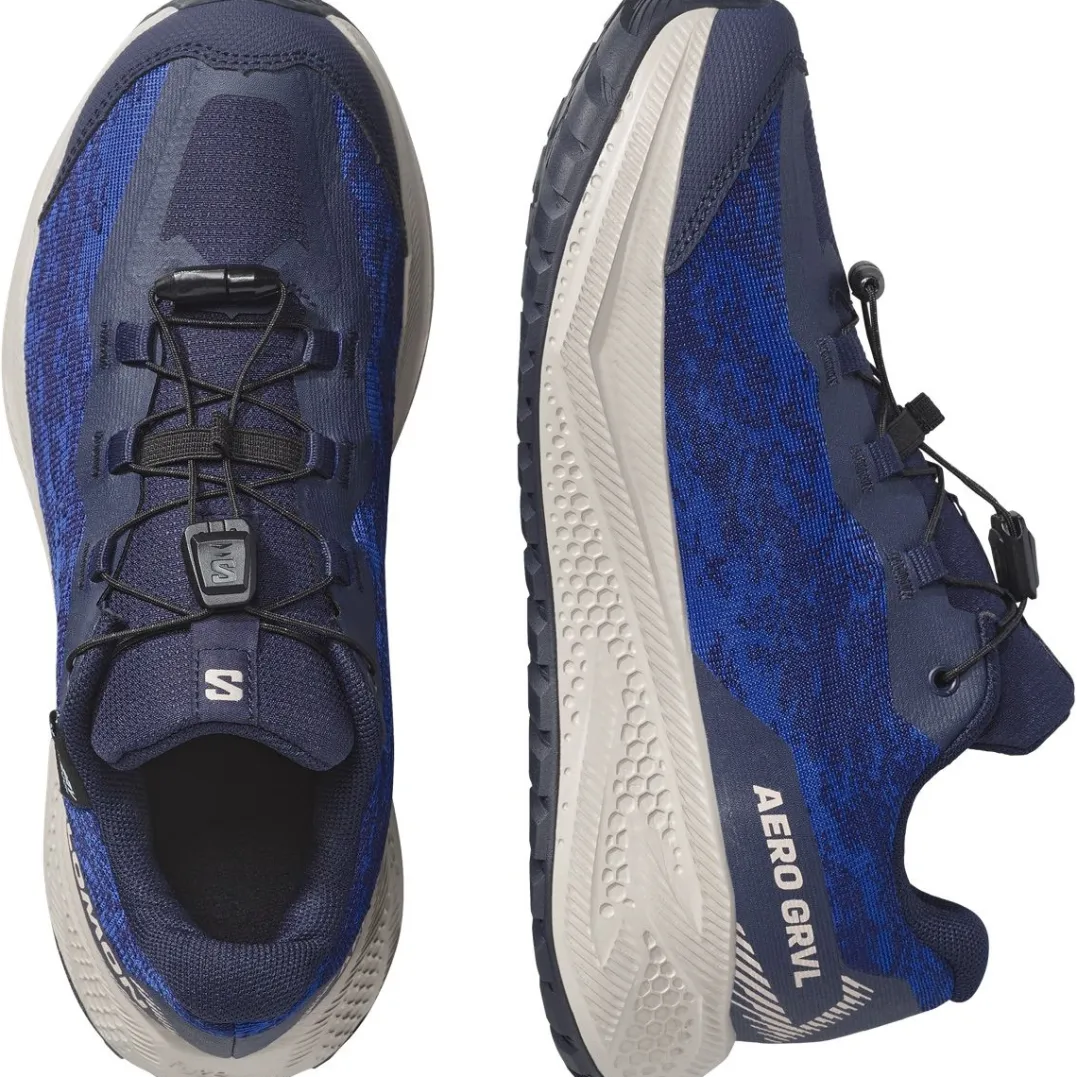 Salomon Aero Grvl Wp J Maritime Blue / Silver Cloud / Bluing