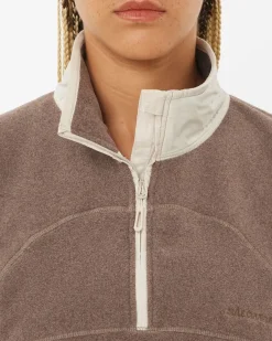 Salomon Chroma Fleece Crop W Iron/silver Cloud/
