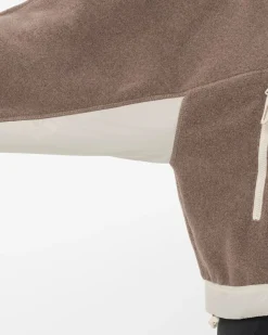 Salomon Chroma Fleece Crop W Iron/silver Cloud/