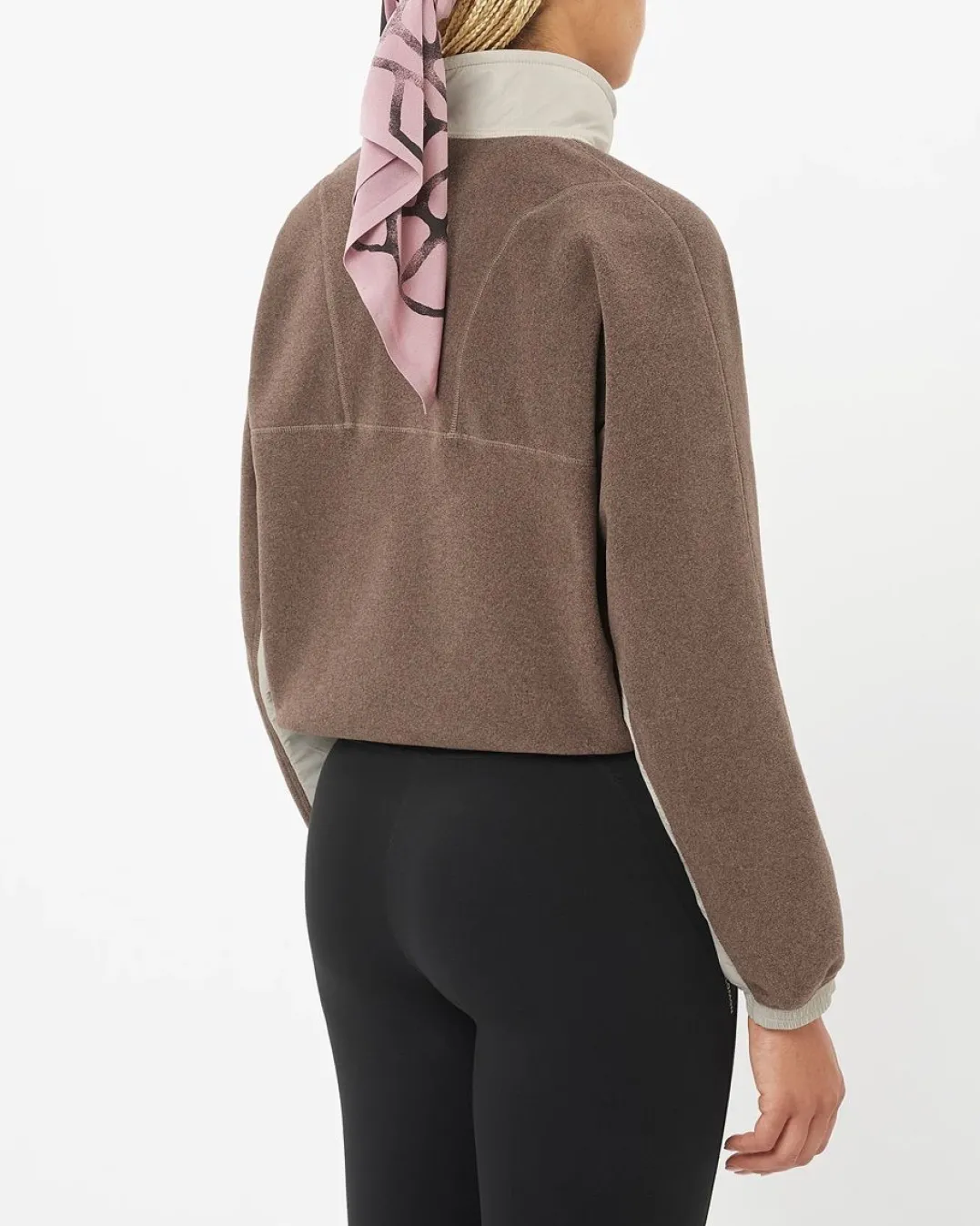 Salomon Chroma Fleece Crop W Iron/silver Cloud/