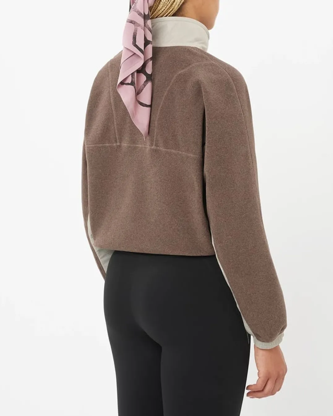 Salomon Chroma Fleece Crop W Iron/silver Cloud/