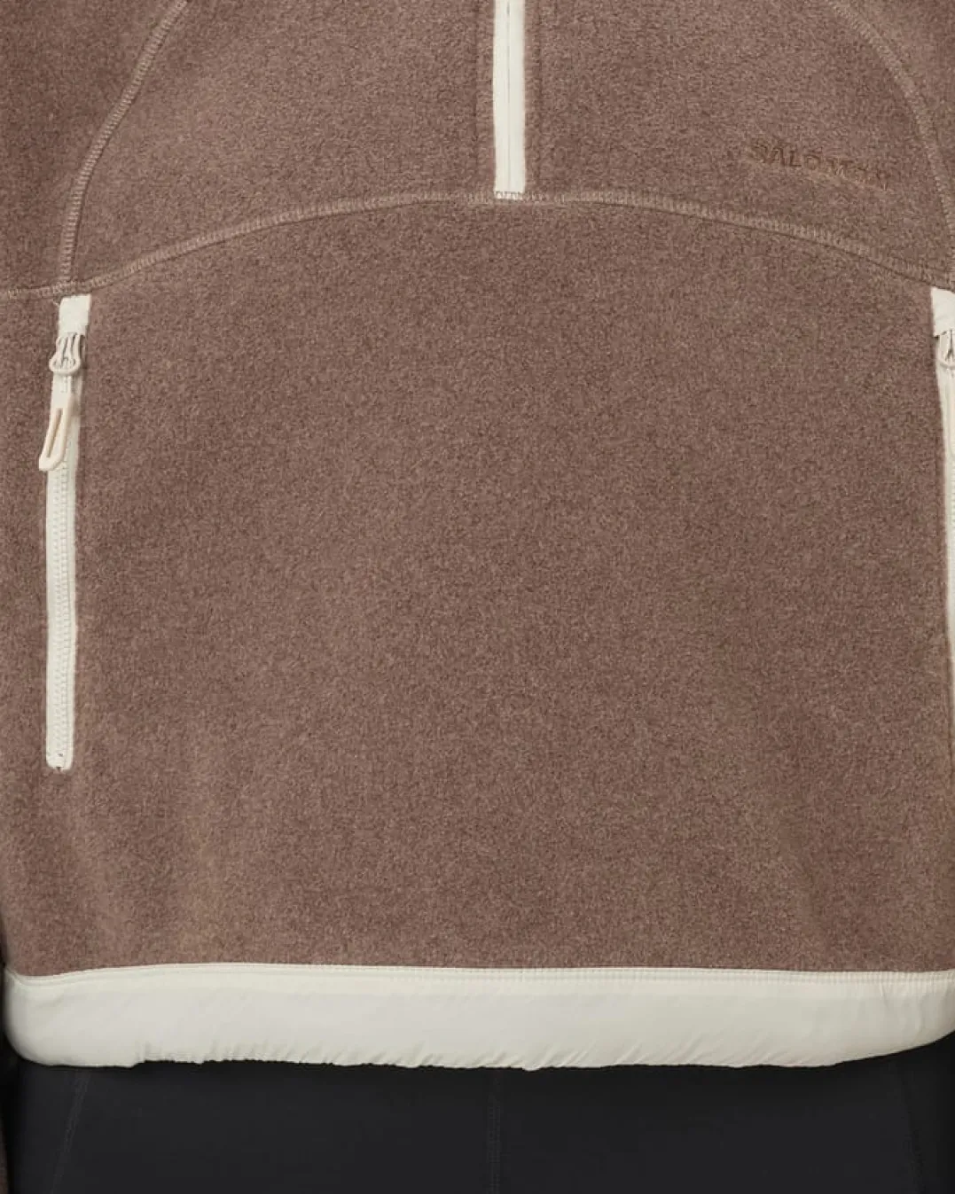 Salomon Chroma Fleece Crop W Iron/silver Cloud/