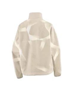 Salomon Chroma Fleece Crop W Silver Cloud/