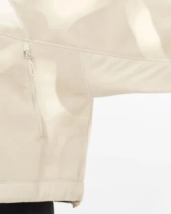 Salomon Chroma Fleece Crop W Silver Cloud/