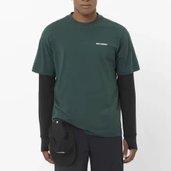 Salomon Freestyle Short Sleeve Tee Green Gables