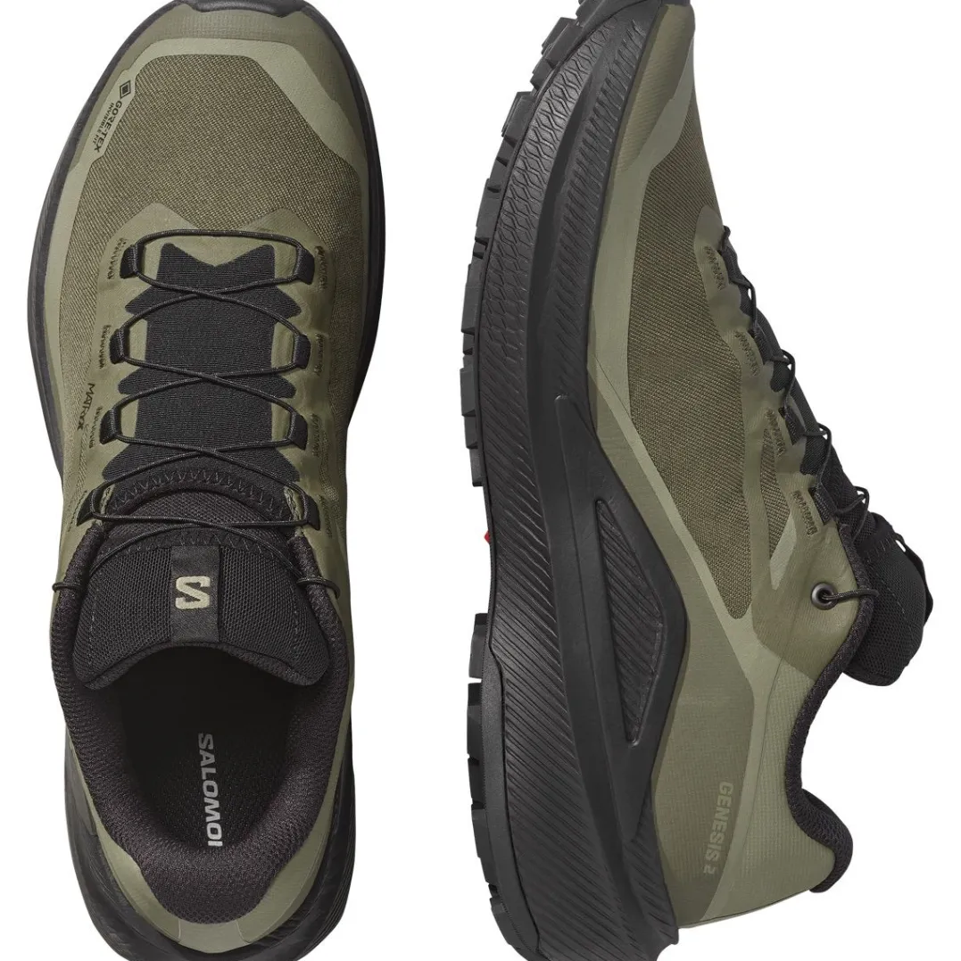 Salomon Genesis 2 Gtx Grape Leaf / Black / Deep Lichen Green