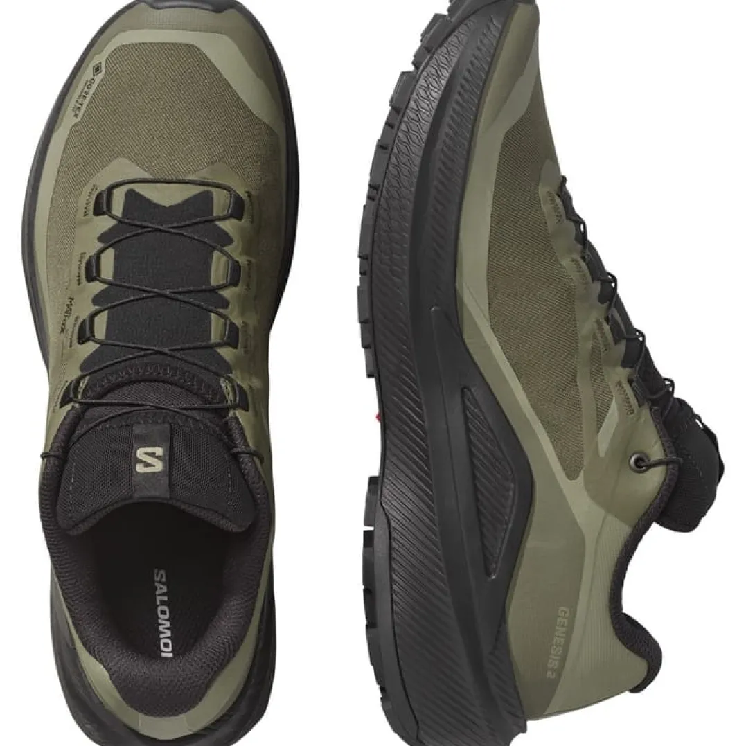 Salomon Genesis 2 Gtx Grape Leaf / Black / Deep Lichen Green