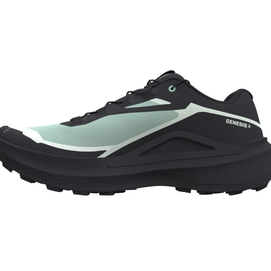 Salomon Genesis 2 Gtx W Lichen / Black / Clearly Aqua