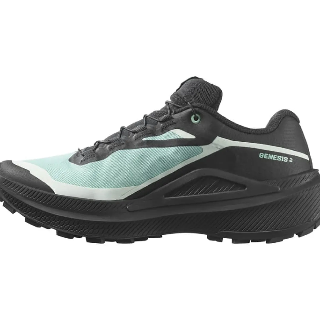 Salomon Genesis 2 Gtx W Lichen / Black / Clearly Aqua