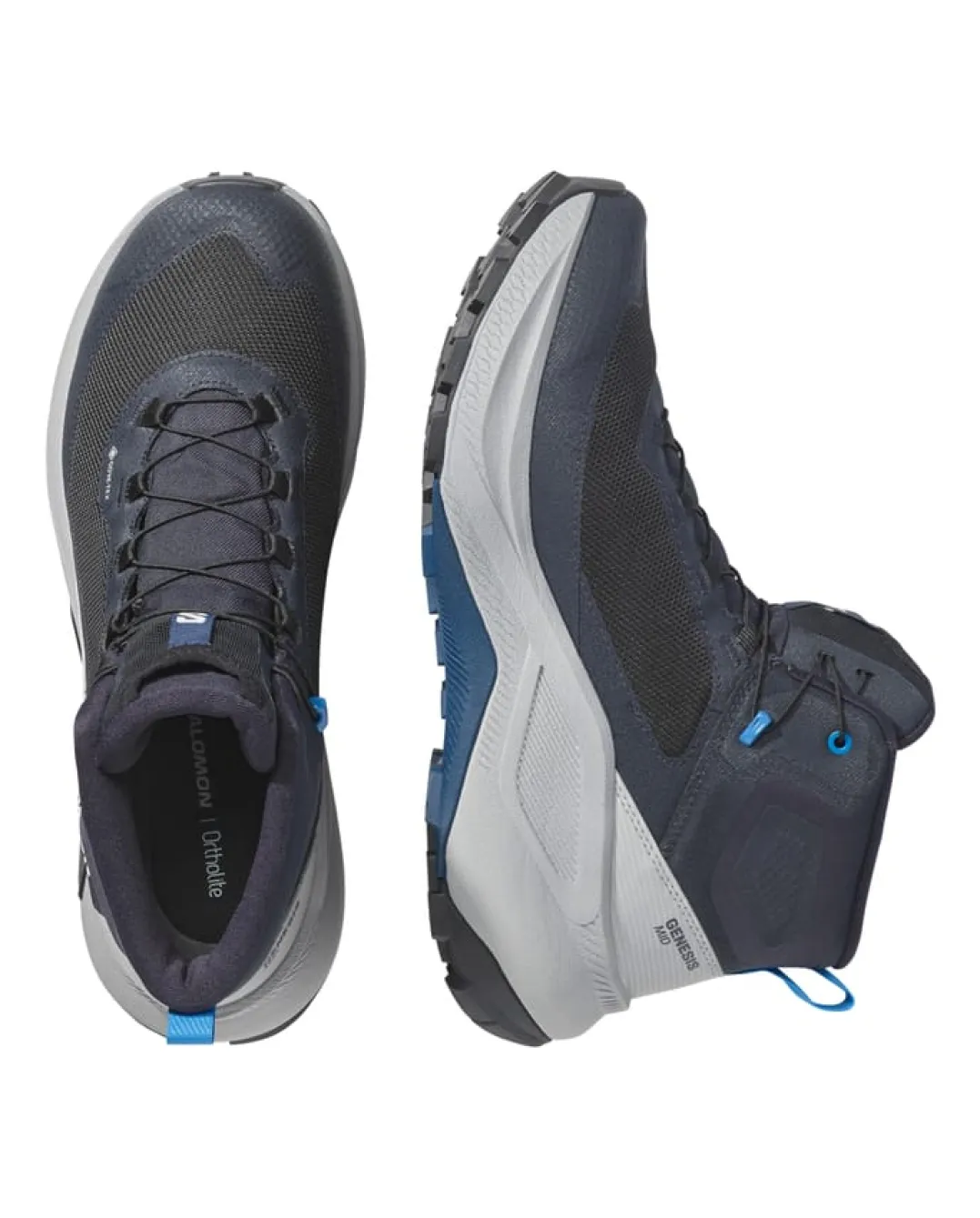 Salomon Genesis Mid Gtx Black / Asphalt / Alloy
