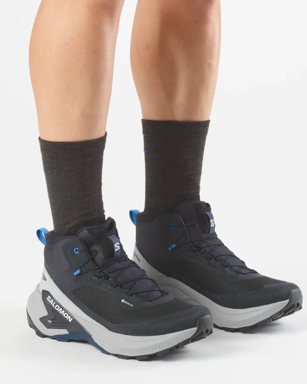 Salomon Genesis Mid Gtx Black / Asphalt / Alloy