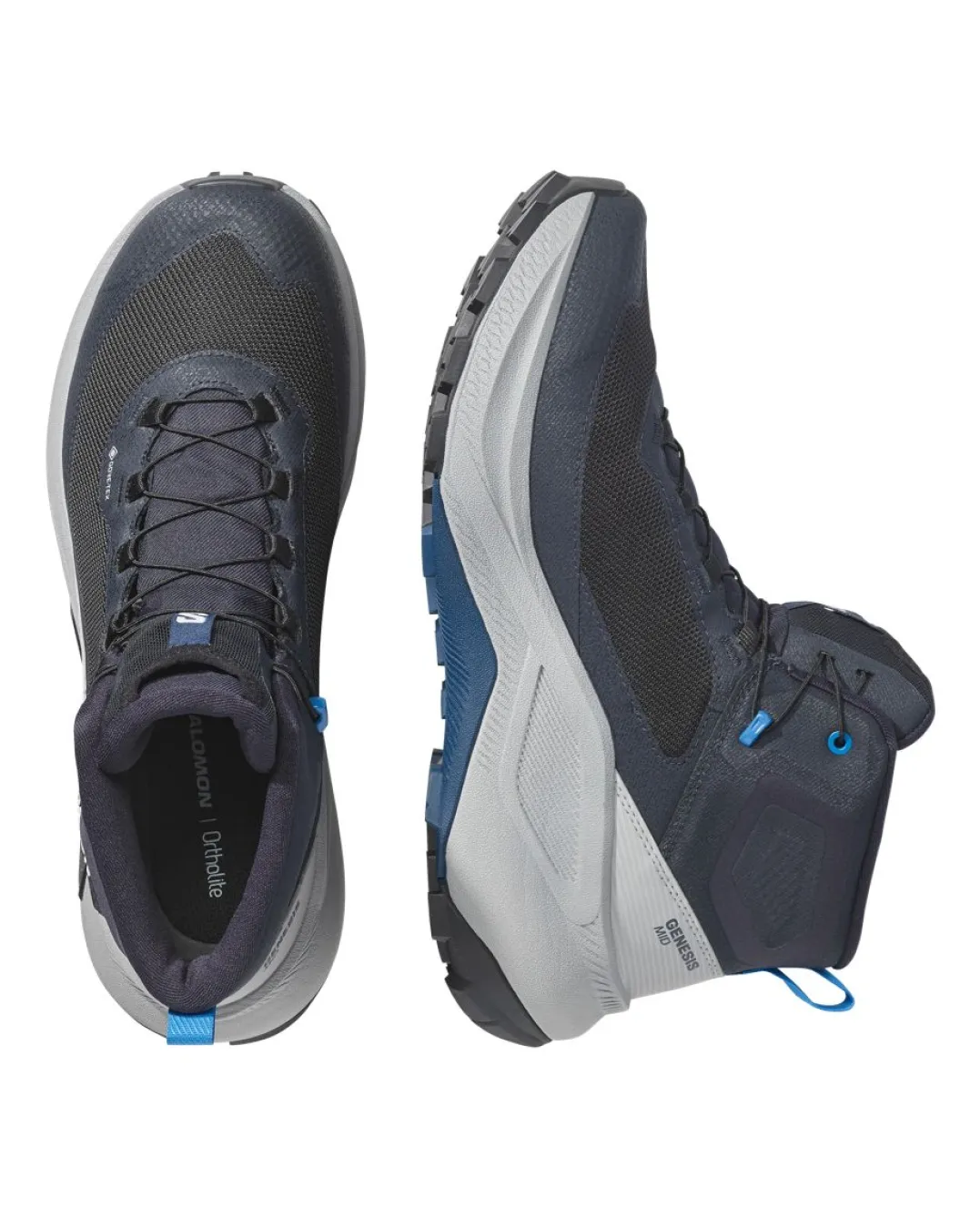 Salomon Genesis Mid Gtx Black / Asphalt / Alloy