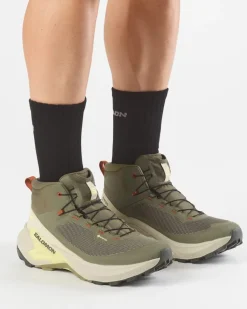 Salomon Genesis Mid Gtx Olive Night / Peat / Eucalyptus