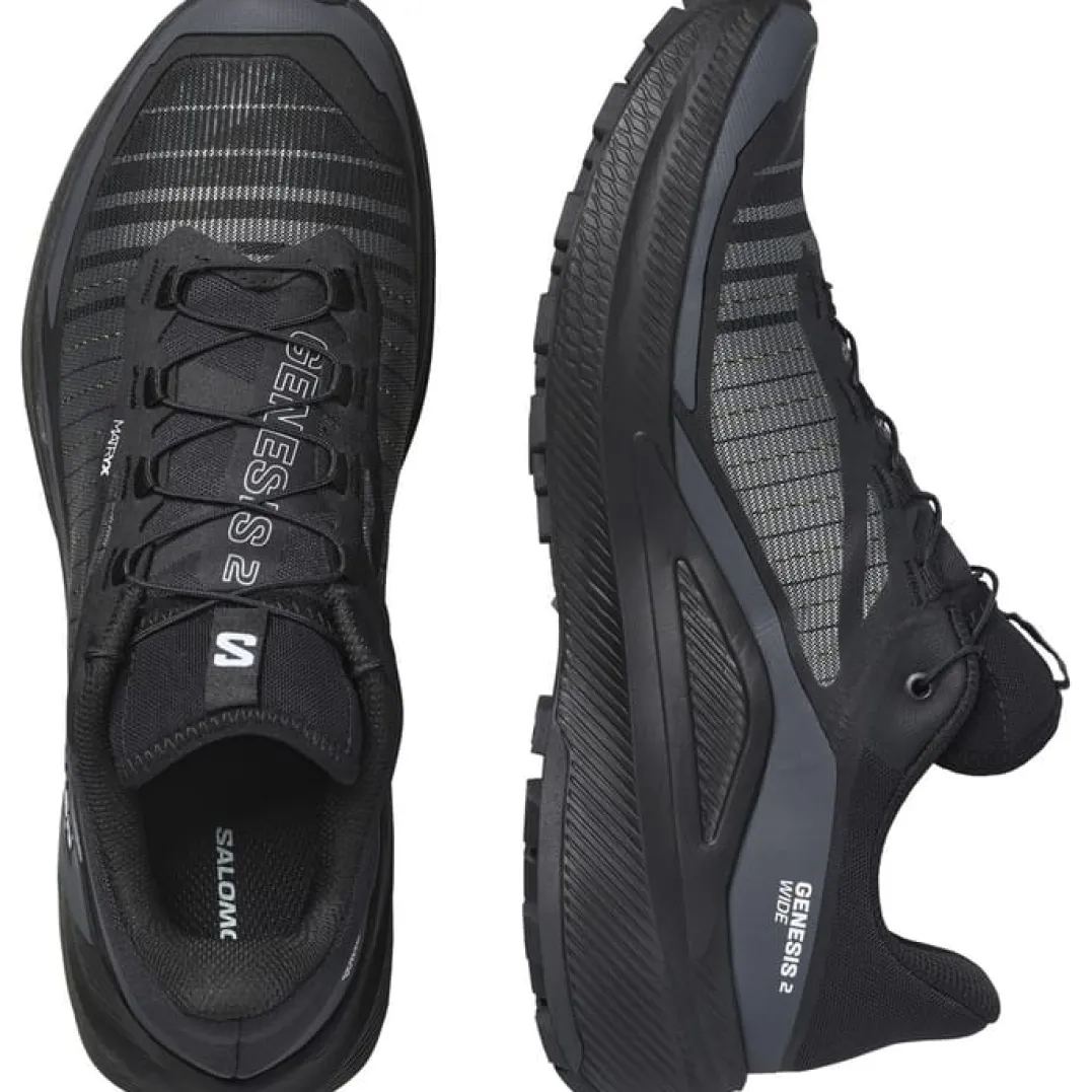 Salomon Genesis 2 Wide Black / Black / White