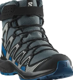 Salomon Junior Shoes XA Pro V8 Winter Cswp Turbulence/Black/Dark Blue