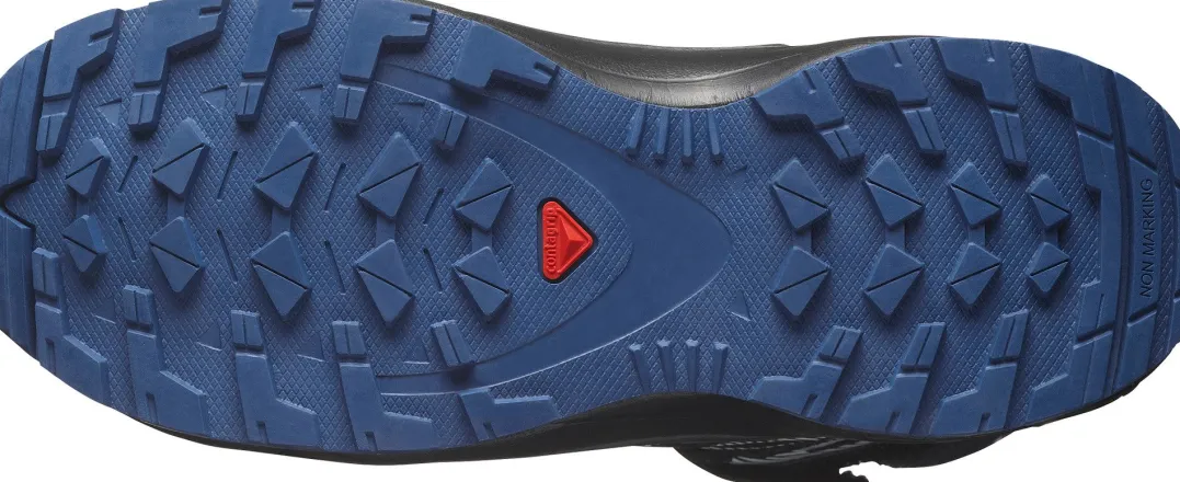 Salomon Junior Shoes XA Pro V8 Winter Cswp Turbulence/Black/Dark Blue