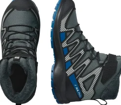 Salomon Junior Shoes XA Pro V8 Winter Cswp Turbulence/Black/Dark Blue