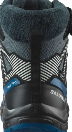Salomon Junior Shoes XA Pro V8 Winter Cswp Turbulence/Black/Dark Blue