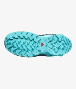 Salomon Kids' X Ultra GORE-TEX Blue Curacao/turbulence/yellow Iris