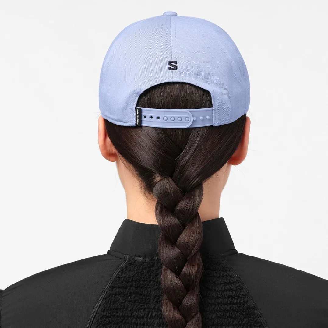 Salomon Logo Flat Cap Tempest/