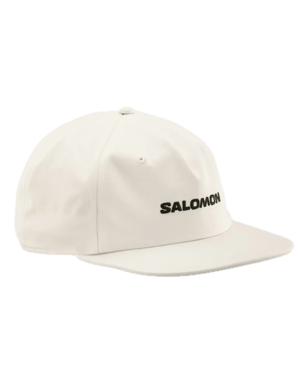Salomon Logo Flat Cap Whisper White/