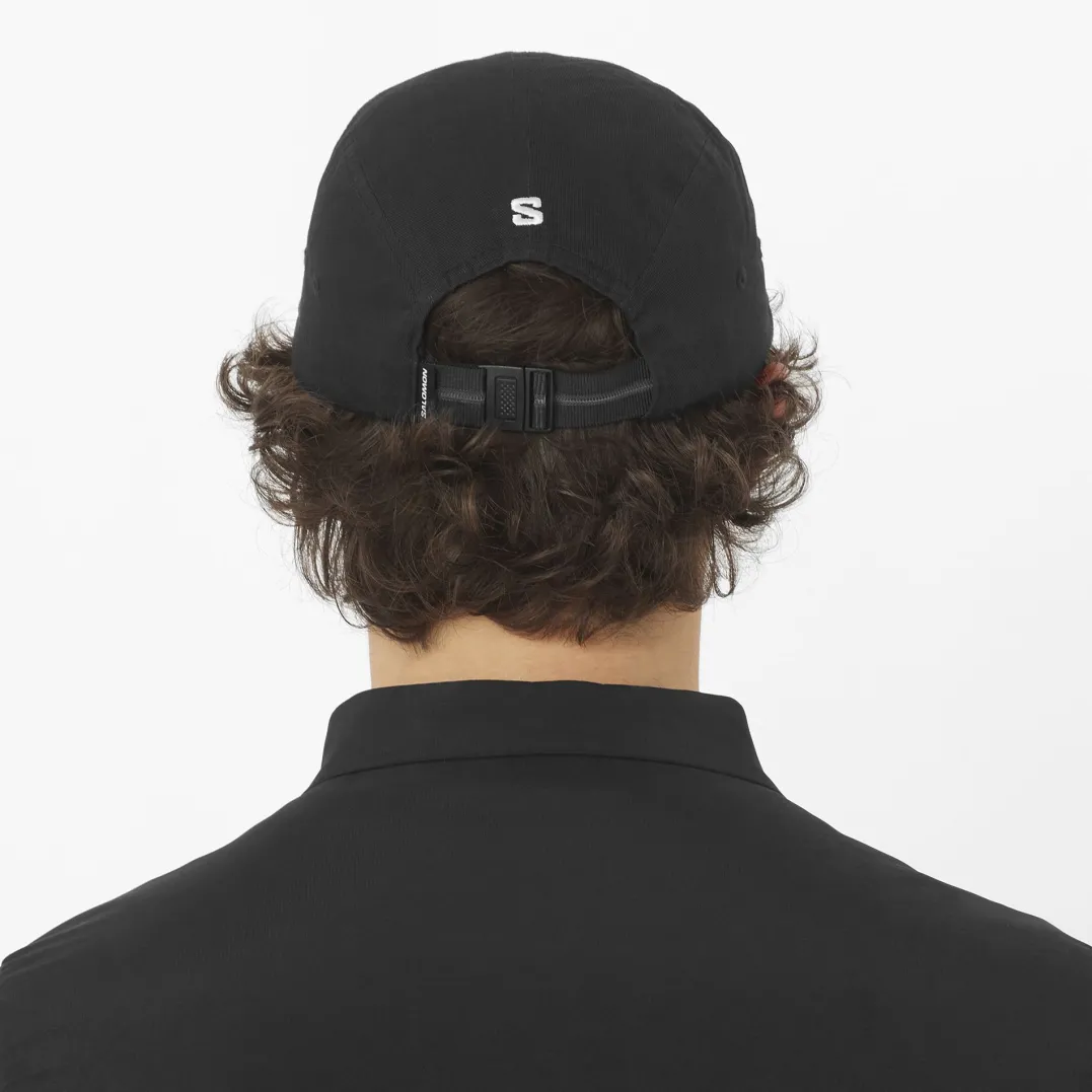 Salomon Logo 5 Panel Deep Black