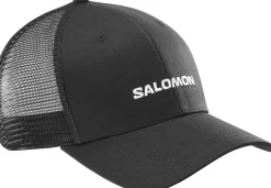 Salomon Logo Trucker Cap Deep Black