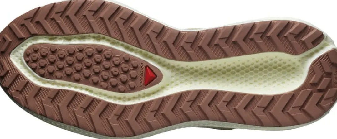 Salomon Men's Aero Glide 3 Grvl Green Haze/vanilla Ice/russet
