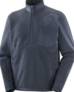 Salomon Men's Chroma Fleece Hz Blue Nights