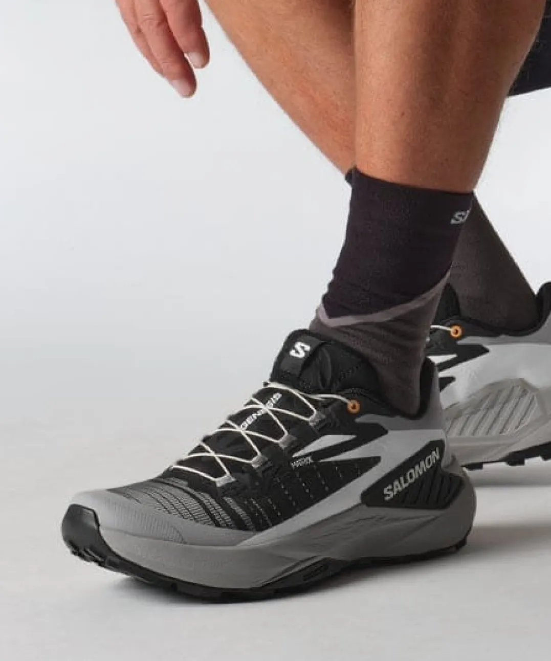 Salomon Men's Genesis Black / Alloy / Tumeric