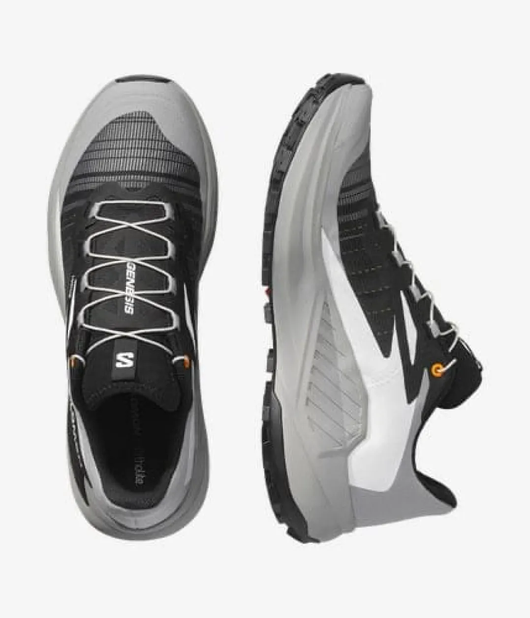 Salomon Men's Genesis Black / Alloy / Tumeric