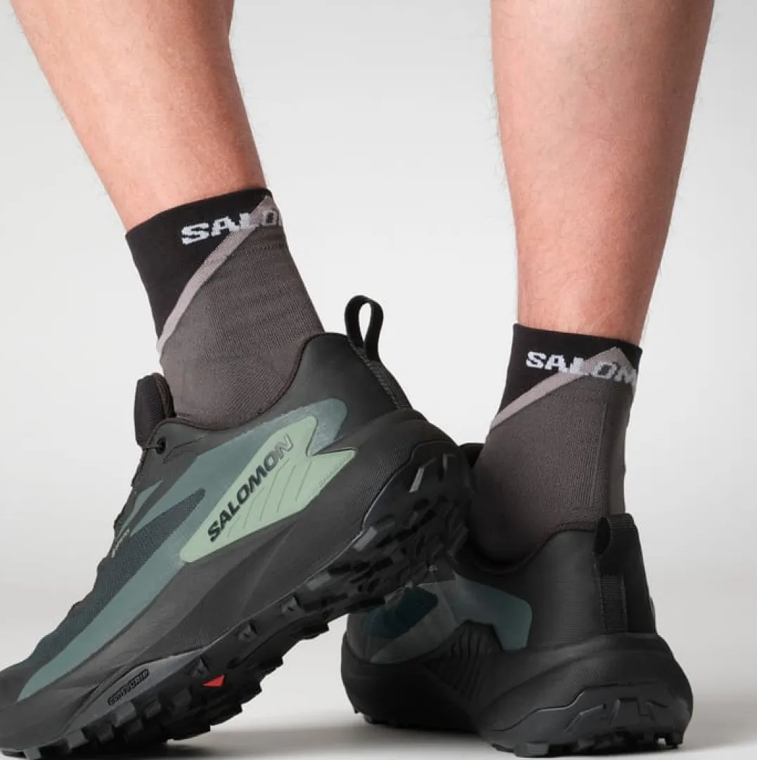 Salomon Men's Genesis GORE-TEX Black/Agave Green/Urban Chic