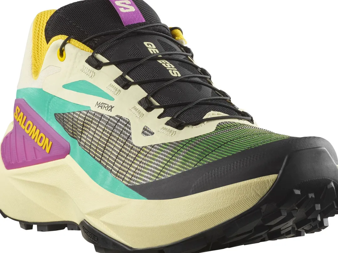 Salomon Men's Genesis Transparent Yellow / Black / Willowherb