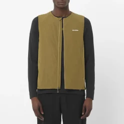 Salomon Men's Mountain Flex Hybrid Vest Brilliant Olive
