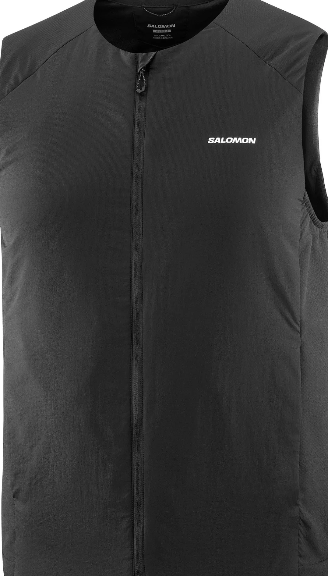Salomon Men's Mountain Flex Hybrid Vest Deep Black
