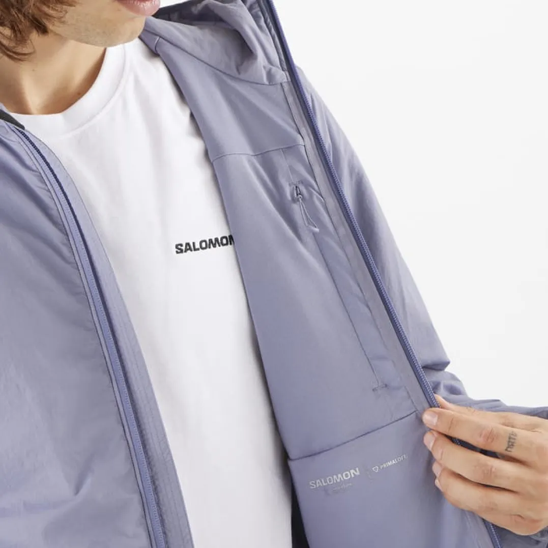 Salomon Men's Mountain Flex Jacket Blue Granite