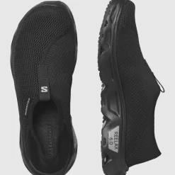 Salomon Men's Reelax Moc 6.0 Black/Black/Alloy