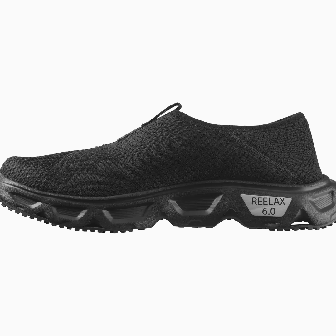 Salomon Men's Reelax Moc 6.0 Black/Black/Alloy