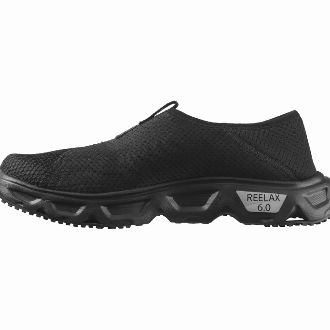 Salomon Men's Reelax Moc 6.0 Black/Black/Alloy