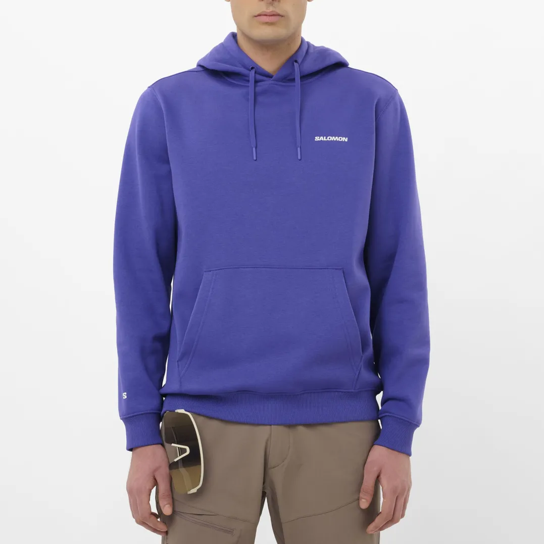 Salomon Men's Salomon Logo Hoodie Liberty