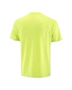 Salomon Men's Sense Aero Graphic Tee GFX Acid Lime/butterfly/